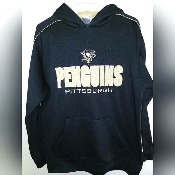 NHL Pittsburgh Penguins Embroidered Pullover Hoodie, Size Medium - Picture 1 of 4